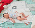9i9婴儿尿布扣3条装新生儿尿布固定带绑带可调节松紧宝宝尿布带854 实拍图