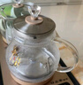 好之家生活 好之家鑫茶源玻璃壶电热烧水壶配件电茶炉自动上水壶茶吧机消毒锅蒸茶壶 1L D01-A20金色主机 实拍图