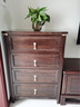 拓维森新中式乌金木实木五斗柜客厅靠墙边柜储物柜主卧室床头抽屉收纳柜 68厘米长四斗柜【68x40x96厘米】 实拍图