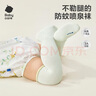 babycare儿童袜子夏季薄款抗菌棉袜新生儿宝宝长筒袜 极光晚霞3双 M 实拍图