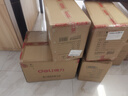 得力(deli)10只35mmA4加厚PP粘扣文件盒/档案盒 试卷收纳 财会用品  27035蓝色 实拍图