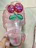 芭比童鞋夏季儿童凉鞋女童包头果冻鞋小童涉水凉鞋DA5938 粉色 29码 实拍图