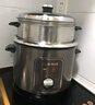 奥克斯（AUX）电饭煲 电饭锅 老式直身带蒸笼 上蒸下煮老人适用 2-3人不锈钢家用小电饭锅 3升 WZA-0302  实拍图