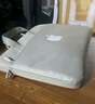 长泽苹果MacBook Air M2/M1电脑包13.6英寸笔记本Pro16/14手防水提包 中性灰-白苹果 升级气垫711 13.3英寸 实拍图