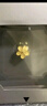 周大福 佳期小桃花吊坠黄金转运珠(工费120)约2.15g F217845 实拍图