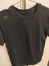 迪桑特（DESCENTE）TRAINING系列综训男士TOUGH面料短袖针织衫T恤 BK-黑色 M (170/92A) 实拍图