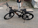 凤凰上海凤凰山地车自行车男士女式学生成人变速宽胎越野公路赛单车 铝架油刹/全套竞速轴承/三刀消黑 26寸27速【建议身高158-188cm】 实拍图