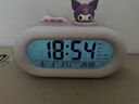 少年伴闹钟计时器 中文语音报时学生起床神器三丽鸥智能儿童女孩生日幼儿园小学开学礼物 库洛米8893 实拍图