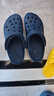 卡骆驰crocs洞洞鞋贝雅卡骆班轻便耐磨一脚蹬休闲鞋|205089 深蓝/辣椒红-4CC 41 /42(260mm) 实拍图