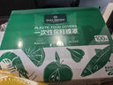 1号会员店 食品级PE松紧口家用防尘免撕一次性保鲜膜罩多功能浴帽 100只 实拍图