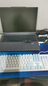 机械革命 耀·K330机械键盘 有线键盘 游戏键盘 104键混彩背光键盘 全键无冲 电脑键盘 蓝白色 青轴 实拍图