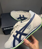 Onitsuka Tiger鬼塚虎男女款中性鞋子复古舒适运动休闲鞋男RUNSPARK 米色/深蓝色-103 44 实拍图