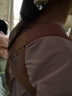 艾尔莎【明星同款】矫正器防驼背背部成人儿童开肩矫姿带直背美背坐姿 粉红色S码【隐形内穿】70-110斤ZYQAA-S 实拍图