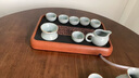 祥业 整套青瓷茶具套装办公家用茶盘托盘茶道茶海茶台茶杯茶壶茶 故里提梁壶13件套+畅锦茶盘 实拍图