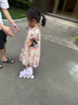 斯威（SWAY）轮滑鞋儿童溜冰鞋男女童初学套装中小学滑轮滑冰旱冰鞋成人直排轮 莫紫八轮全闪+头盔护具+一体支架 S (适合3-5岁)平时鞋码25-30 实拍图