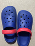 猪爸爸儿童洞洞鞋男童夏季家居室内防滑奥特曼中大童沙滩外穿凉拖鞋蓝24 实拍图