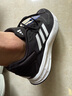 阿迪达斯（adidas）官方舰店男鞋冬季新款运动鞋透气潮流轻便缓震低帮休闲跑步鞋子男 GW8336/黑白 42.5 实拍图
