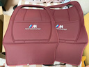 梦佑适用于宝马后排座椅防踢垫i3新3系5系x1x3ix3x5改装汽车内饰用品 M标24-26款5系i5【勃艮第红】 24-26款宝马新5系530li/525li/i5 实拍图