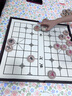 紫湖中国象棋加厚榉木套装实木便携式棋盘家用50号雕花象棋玩具送岳父 实拍图