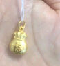 周六福（ZLF）520礼物      黄金吊坠福袋吊坠女款饰品代代平安 计价 足金 2.02g 实拍图