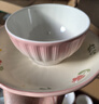 【摩登主妇同源】粉色少女陶瓷饭碗家用餐具特别好看的米饭碗小碗 渐变粉4.5英寸碗【1个装】 实拍图