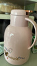 迪士尼保温壶家用暖水壶热水瓶暖壶暖瓶玻璃内胆按压式 1.7L悦已粉金 实拍图