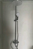 九牧（JOMOO）淋浴花洒套装浴室增压手持莲蓬喷头铜主体可升降洗澡淋浴器全套 增压花洒套装（36277升级款） 实拍图