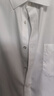 雅戈尔（YOUNGOR）长袖衬衫男DP免烫衬衫纯棉面料抗皱易打理新品 YLDP10171BJA白色 42 实拍图