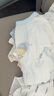 全棉时代纯棉新生婴儿连体衣服新款抗菌纱布宝宝春夏满月服和袍 寻梦热气球【四季款】 80cm （9-12个月） 实拍图