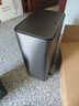 VEELAR客厅垃圾桶家用大号带盖厨房专用卫生间高颜值不锈钢轻奢2025新款 【客厅/厨房推荐】火山石灰20L 实拍图