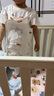 韩贝蓓 儿童护肚围婴儿肚脐防着凉宝宝睡觉护肚子防踢被子睡袋神器 DW21 (萝卜兔子)L码 身高70-95cm 实拍图