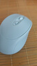 霄朔 无线鼠标 轻音蓝牙鼠标 双模适用苹果Mac华为Matebook笔记本电脑iPad平板 商务办公家用便携鼠标 浅蓝色【双模蓝牙充电版】 实拍图