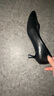 意尔康女鞋细跟通勤工作鞋浅口时装高跟鞋单鞋女春秋 26902W黑色38 实拍图