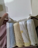 全棉时代婴儿口水巾儿童洗脸小毛巾纯棉抗菌手帕礼盒装4条 星涧30×30cm 实拍图