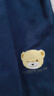 Classic Teddy童装儿童裤子男女童防蚊裤纯棉运动休闲裤薄款灯笼裤 仔蓝 130  实拍图