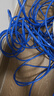 秋叶原（CHOSEAL）六类千兆网线【0.57±0.02mm】CAT6纯铜线芯阻燃PVC非屏蔽工程家装监控布线 25米 QS2619BT25 实拍图