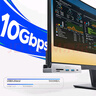 奥睿科（ORICO）USB扩展type-C分线器USB3.0hub扩展坞桌面集线器铝合金卡扣式台式高速延长线带供电口 MH4PC 实拍图