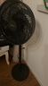 美的（Midea）【超级单品】七叶轻音立式电风扇家用柔风落地扇台式桌面小型风扇大风量节能摇头宿舍电扇 SAF30AB 实拍图