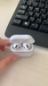 品胜 适用Airpods4保护套 苹果耳机四代保护套通用降噪版2024款无线蓝牙耳机透明软壳防摔防刮 含挂绳 实拍图