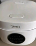 美的（Midea） 电饭煲 家用电饭锅智能预约多功能微压 迷你电饭煲小型1-2-3-4人煮饭锅 电煮锅 易清洗 小巧机身 奶油白 3L 【316L不锈钢内胆】触控彩屏 实拍图