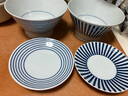 无印良品（MUJI）波佐见烧 豆皿 小碟子 蘸料碟 凉菜碟 调味碟 吐骨碟 家用 横条纹 4英寸 实拍图