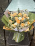艾斯维娜鲜花速递11朵玫瑰花束送女友生日礼物全国同城配送 11朵香槟玫瑰花束 实拍图