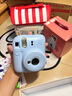INSTAX富士instax立拍立得 一次成像相机 mini12（mini11升级款）绣球蓝 实拍图