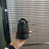 奥康（Aokang）男鞋夏季2025新款板鞋男真皮透气低帮平底休闲皮鞋百搭男士运动鞋 全黑 41 实拍图