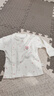 七采雏菊【裤腿可开】春秋婴儿套装纯棉新生儿贴身衣服偏襟宝宝秋衣裤打底 粉红色 常规 粉色四叶草-偏扣套装 90 （23-27斤合适） 实拍图