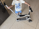 贝易滑板车至尊婴儿童1-14岁折叠可坐溜溜平衡车宝宝周岁礼物遛娃神器 至尊【三合一推行款】云母灰 实拍图