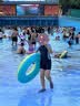 Keep儿童泳衣男童连体防晒泳裤男孩专业游泳训练泳装 深海蓝 16码  实拍图