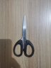 家用办公用床帘小型便携式剪子手工床帘快递剪钓鱼剪刀床帘 电镀剪刀黑色中号 13.5cm*6.5cm1把 实拍图