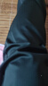 罗蒙（ROMON）抗皱休闲裤男士高弹力西装裤夏季薄款免烫冰丝裤商务中青年裤子男 黑色【单条装】 36 (170-180斤) 实拍图
