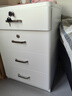 虎牌保密柜密码家用床头柜式带锁文件柜办公柜60.5cm白色 实拍图
